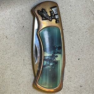Mint Franklin 24 my gold plated knife